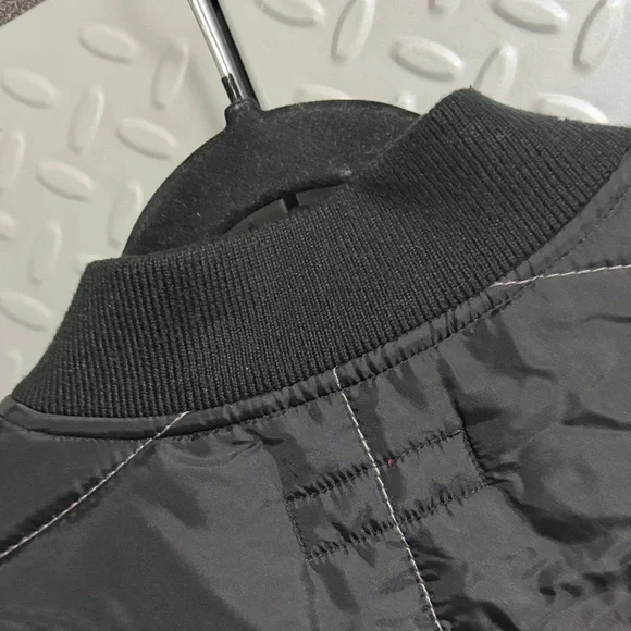 Supreme Black Quilted Bomber Jacket - Picture 8 of 8